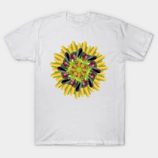 vegan mandala with corn T-Shirt